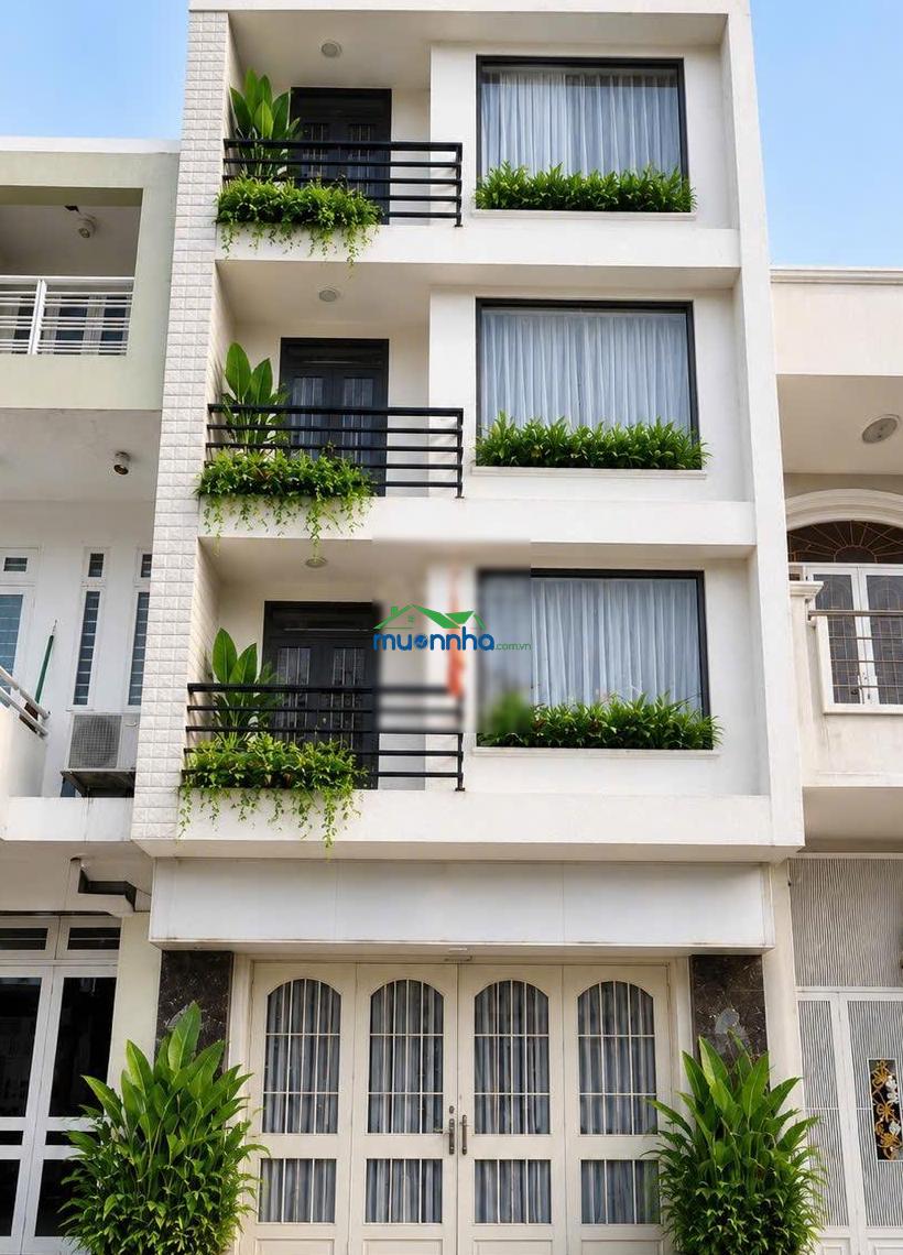 ( Ngang 5,2 ) bán nhà phan văn trị khu đồng bộ ,5 tầng 4 pn ,76 m2 ,giá 10,6 tỷ