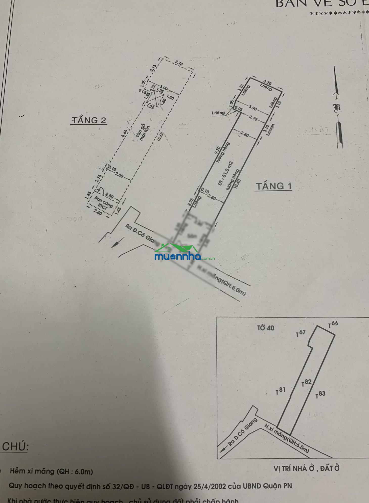Nhà chính chủ cần bán, nhà cũ tiện xây lại mới - 2