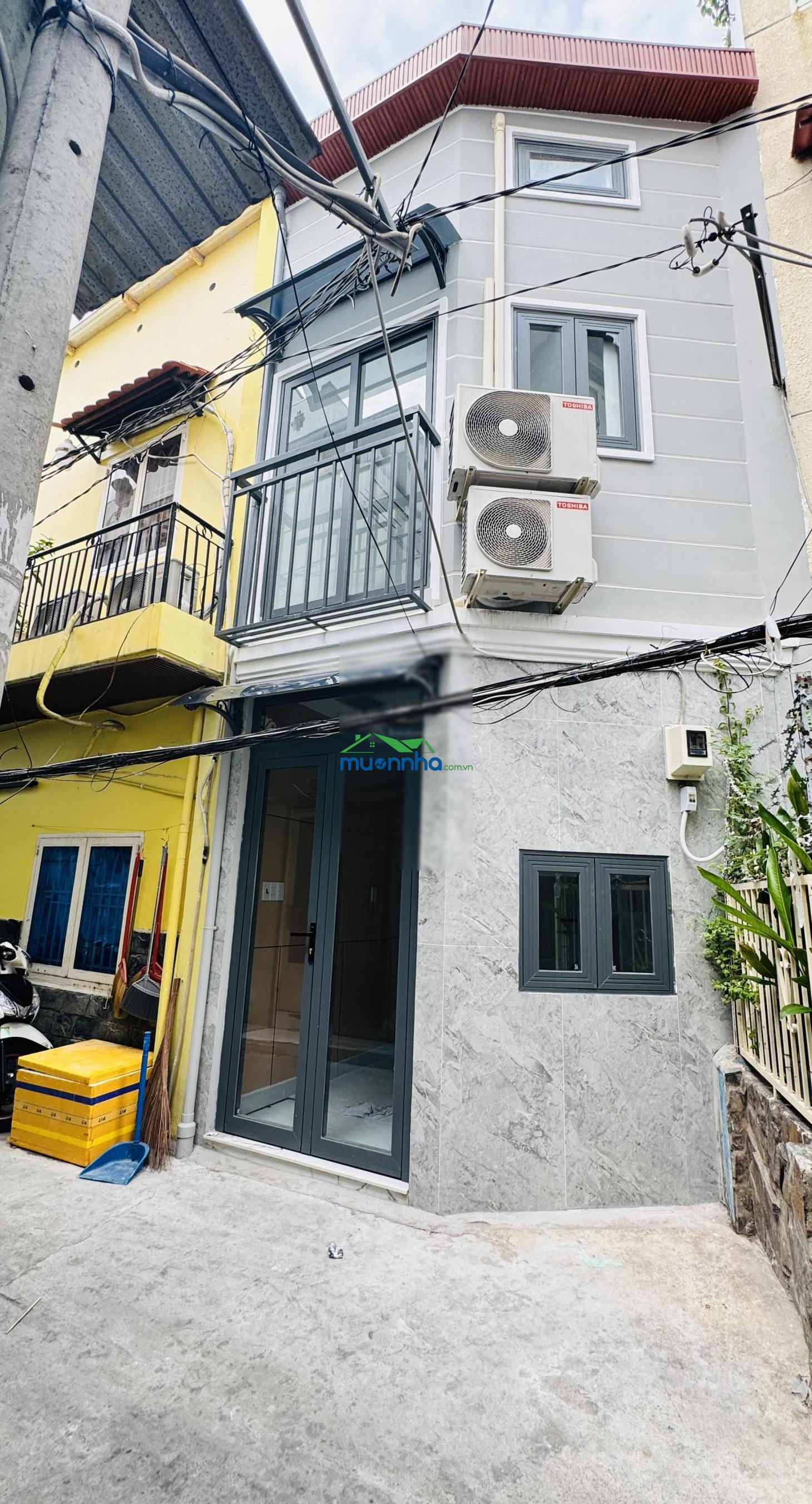 Nhà mới hẻm 368 tôn đản 2 phòng ngủ quận 4 - 3