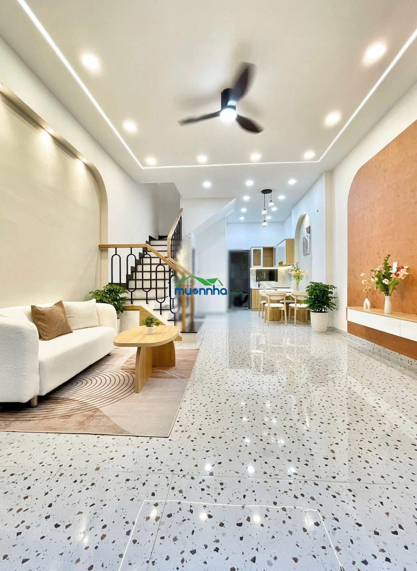 Bán nhà hẻm đẹp khu cao tầng lũy bán bích 4x13 trệt 3 lầu đúc đẹp giá chỉ 5.8 tỷ còn tl - 2