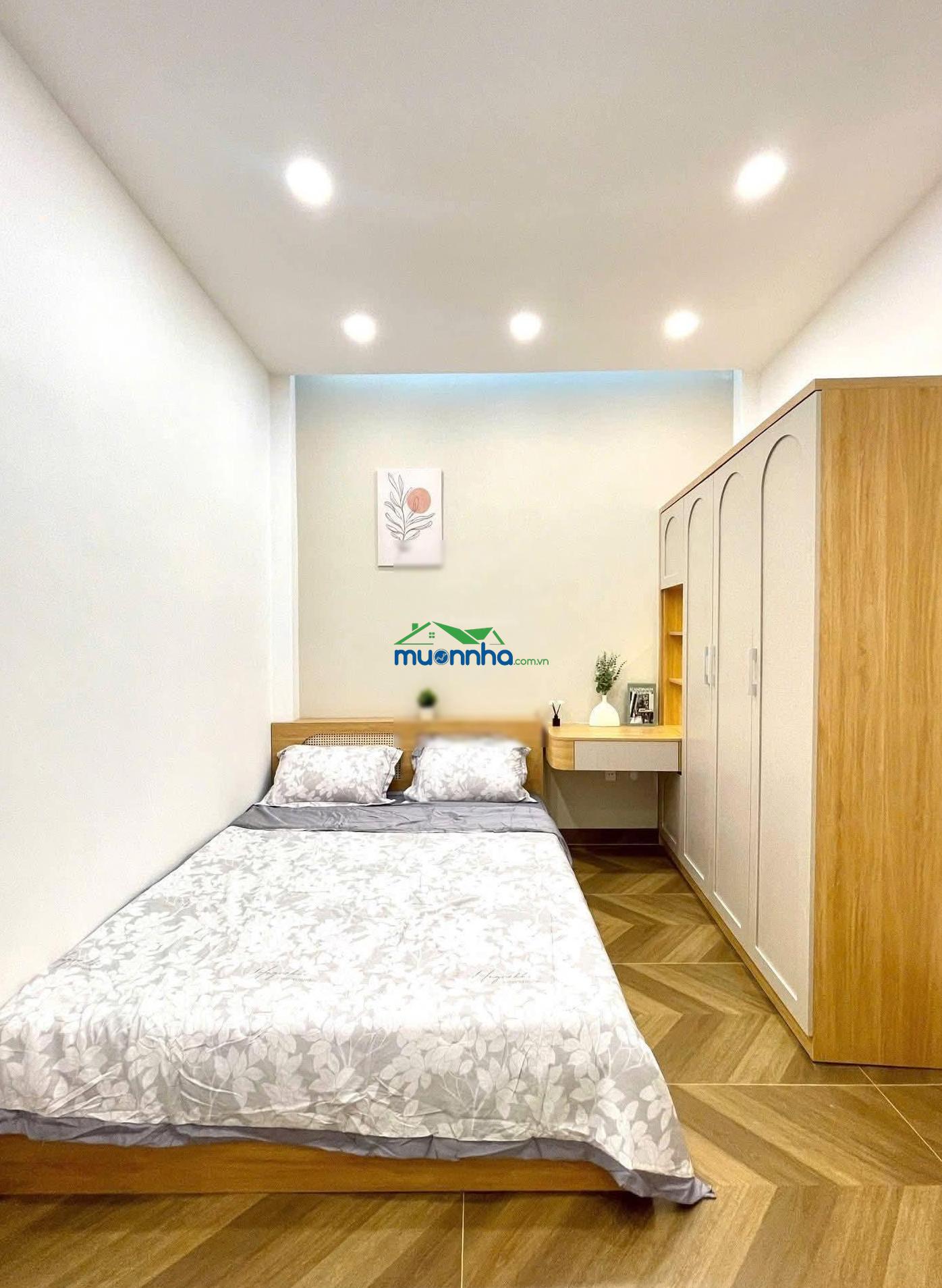Bán nhà hẻm đẹp khu cao tầng lũy bán bích 4x13 trệt 3 lầu đúc đẹp giá chỉ 5.8 tỷ còn tl - 4