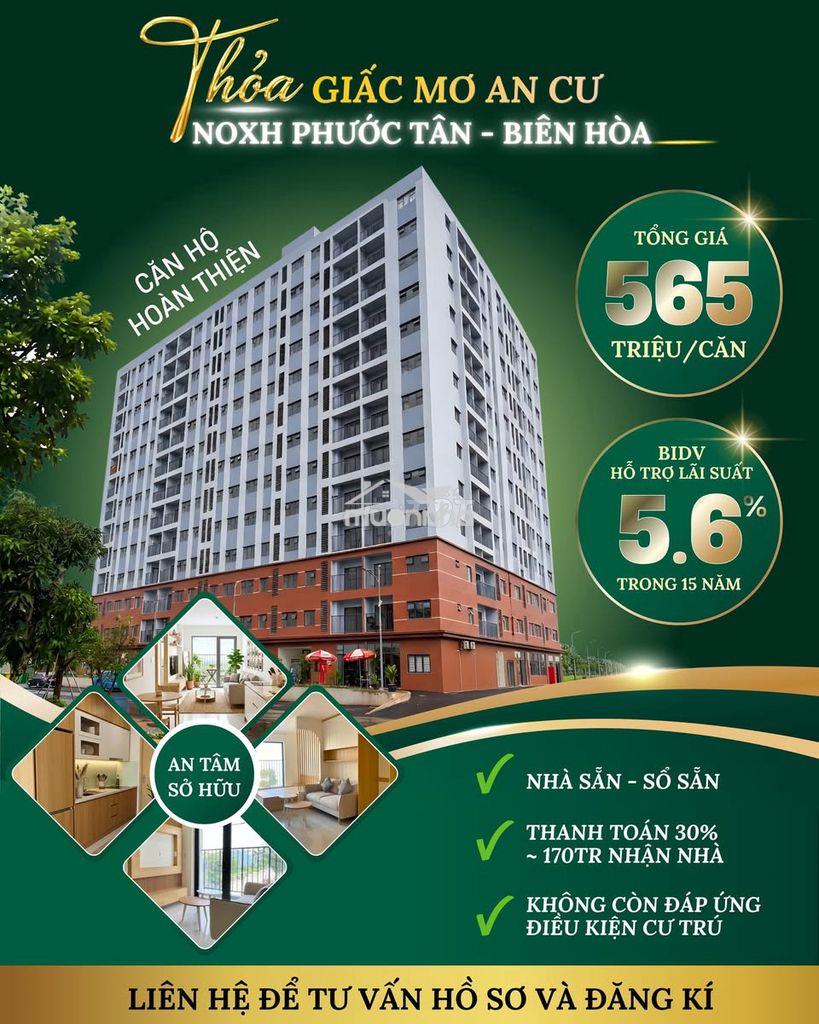 Nhà ở xã hội phước tân - biên hòa giá chỉ từ 565 triệu/căn - 4