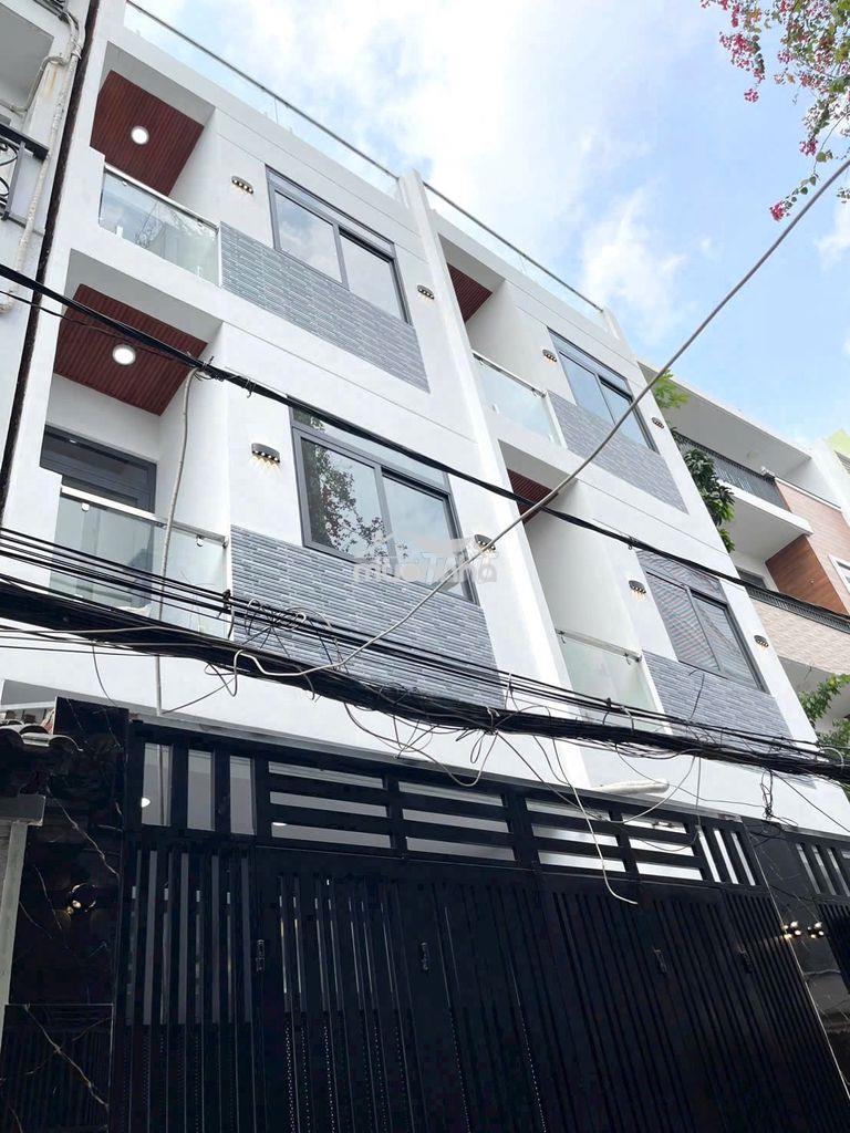 🔵[Nhỉnh 7 tỷ] nhà âu dương lân q8. xây mới, 4tầng shr, hc, nở hậu