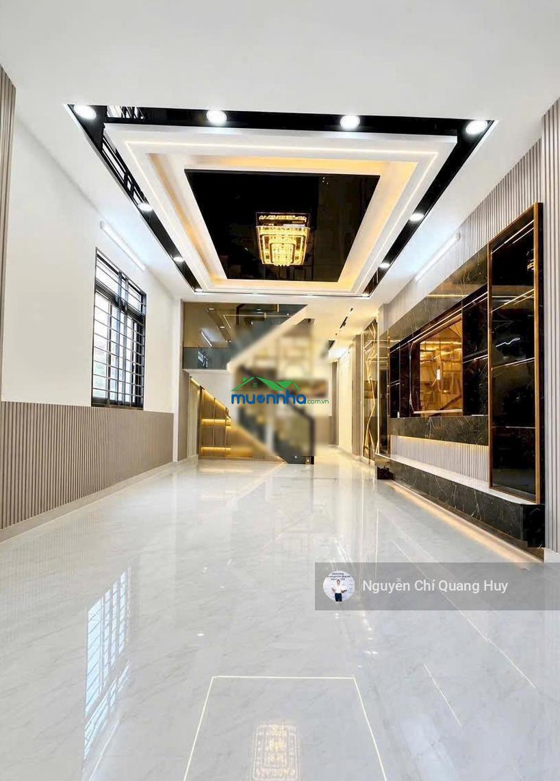 Nhà phố sang trọng vào ở ngay - hẻm thông 6m 2581 huỳnh tấn phát - 4m x 16m sổ hồng giá 5,75 tỷ - 3