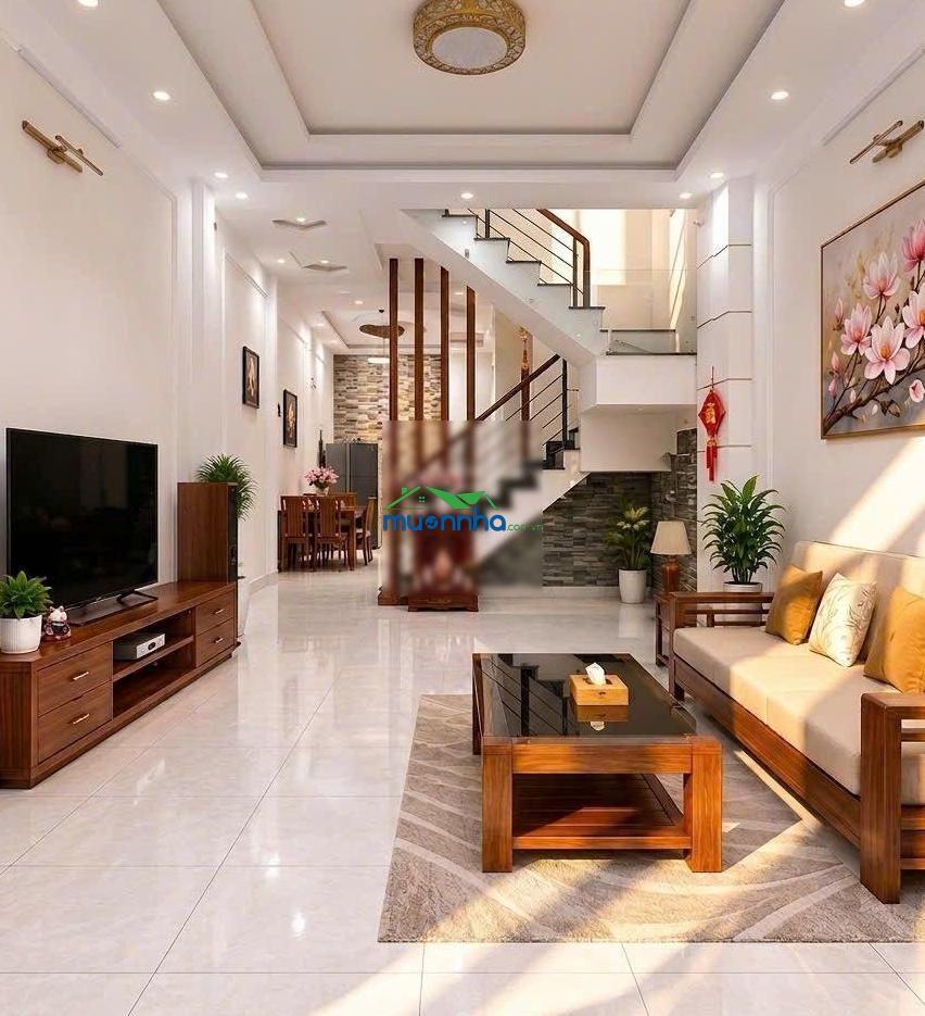 Bán nhà mới hxt 8m phạm văn chiêu 68m2x3 tầng 7tỷ69 - 3
