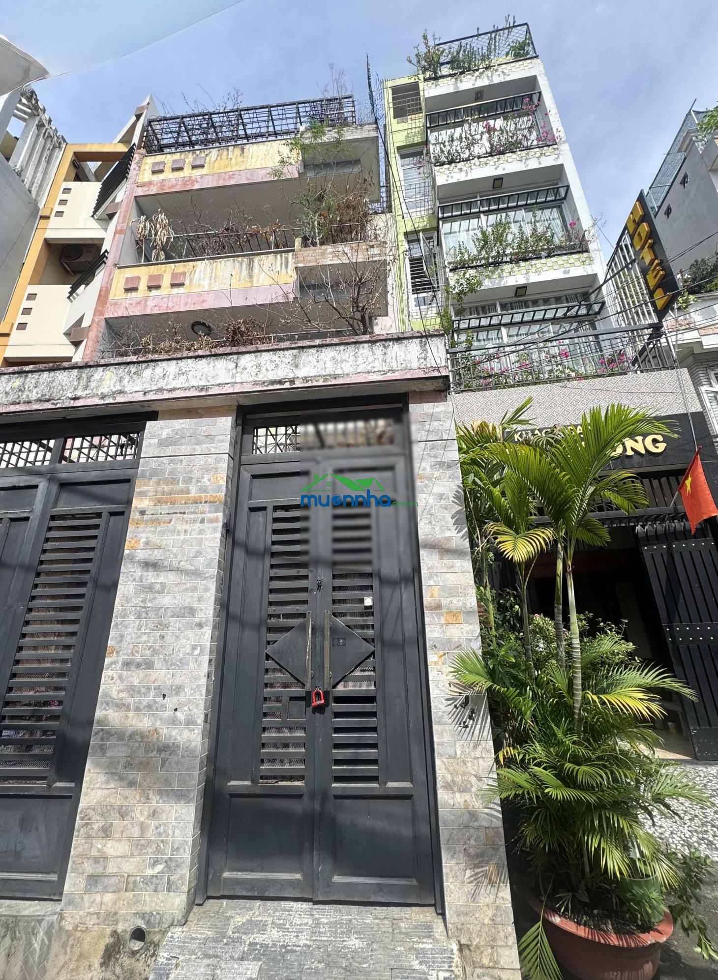Hiếm, ngang gần 6m (5.8 x 16.7m) - 4 tầng, hẻm oto 5m. thẳng 1 trục 80m ra mặt tiền nguyễn văn đậu - 3