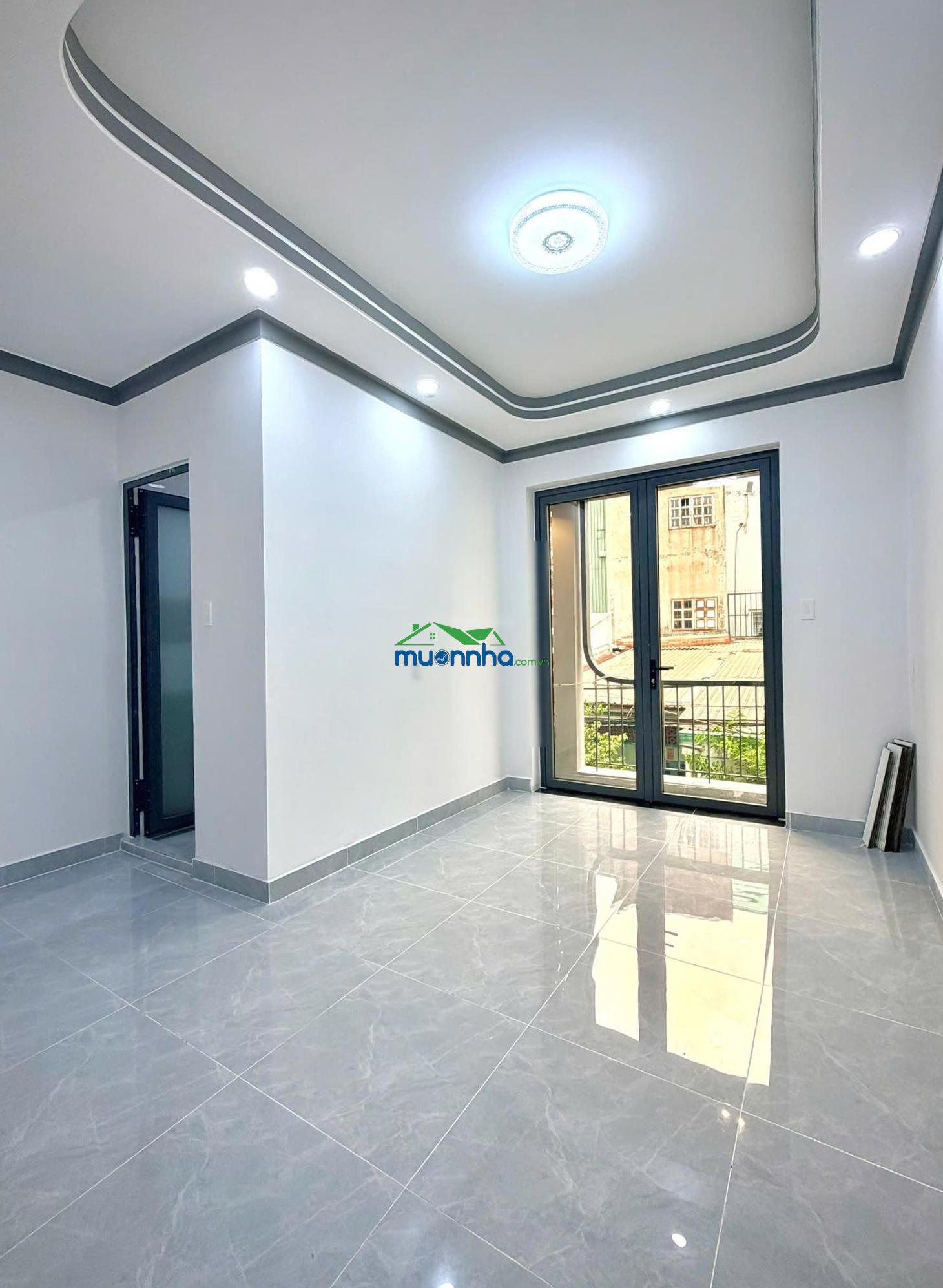 Nhà khu tên lửa hẻm xe hơi, dt 4.2x13m, 1 lầu nhà mới, giá 5.35 tỷ tl - 2