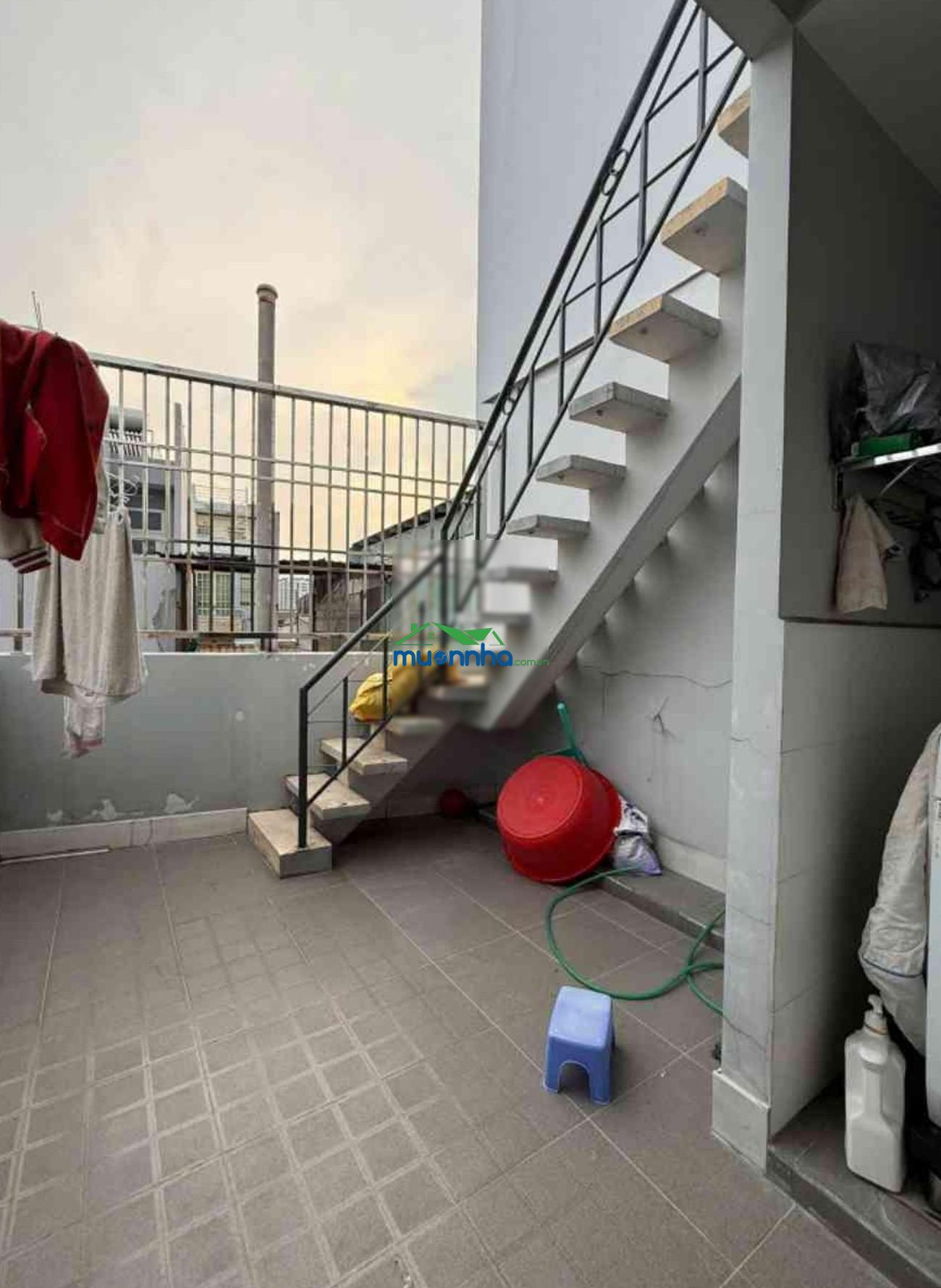 60m2, 4 tầng ở ngay, sát mặt tiền minh phụng, quận 6 - 2