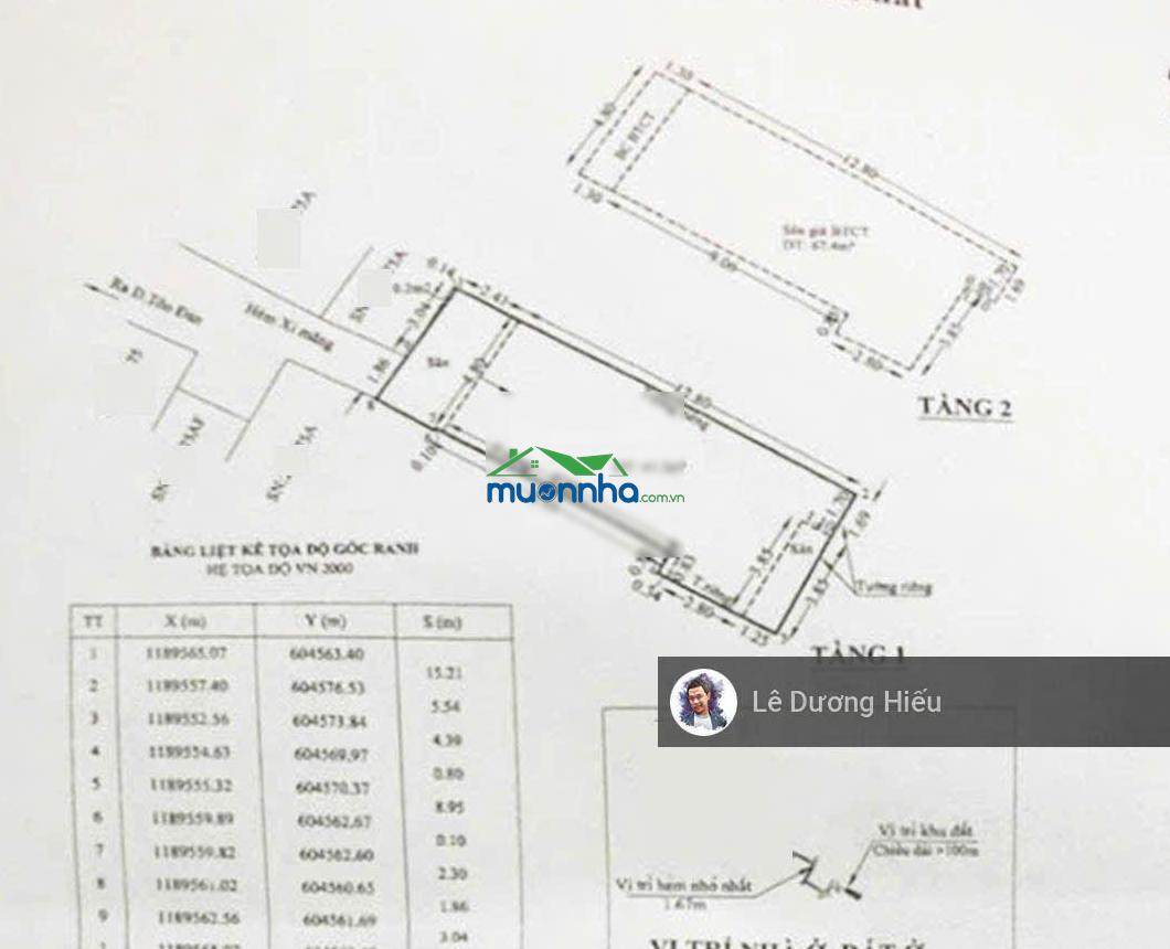 (Video nhà 100%) nhà trọ tôn đản 2 tầng btct. dt 78.5m2. ngang 5m, 4 phòng. dòng tiền 14tr/tháng - 4
