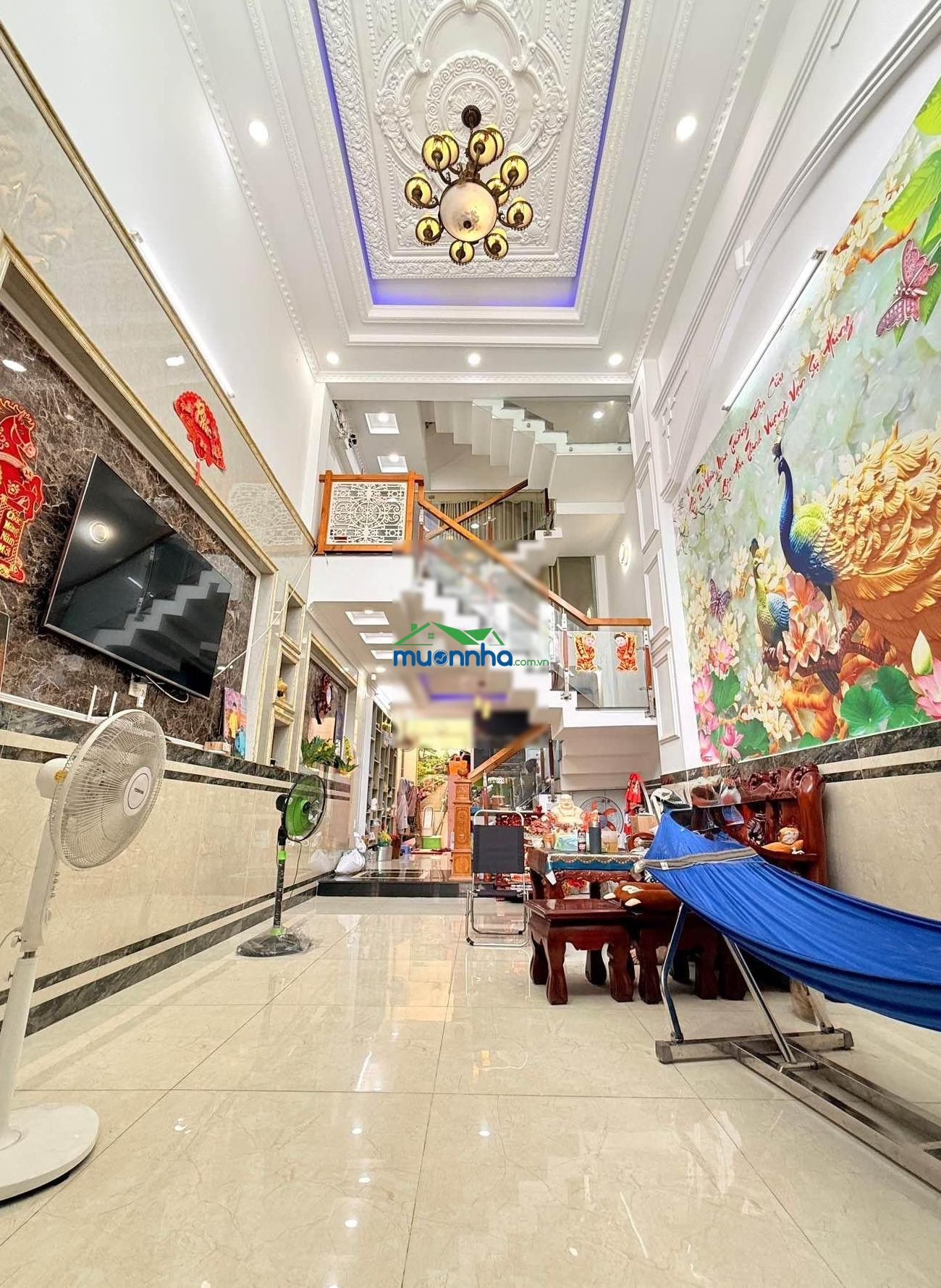 Bán nhà hiếm đường xe hơi, ôtô ngủ trong nhà, sát nguyễn ảnh thủ quận 12, dt 203m², giá 6 tỷ xíu