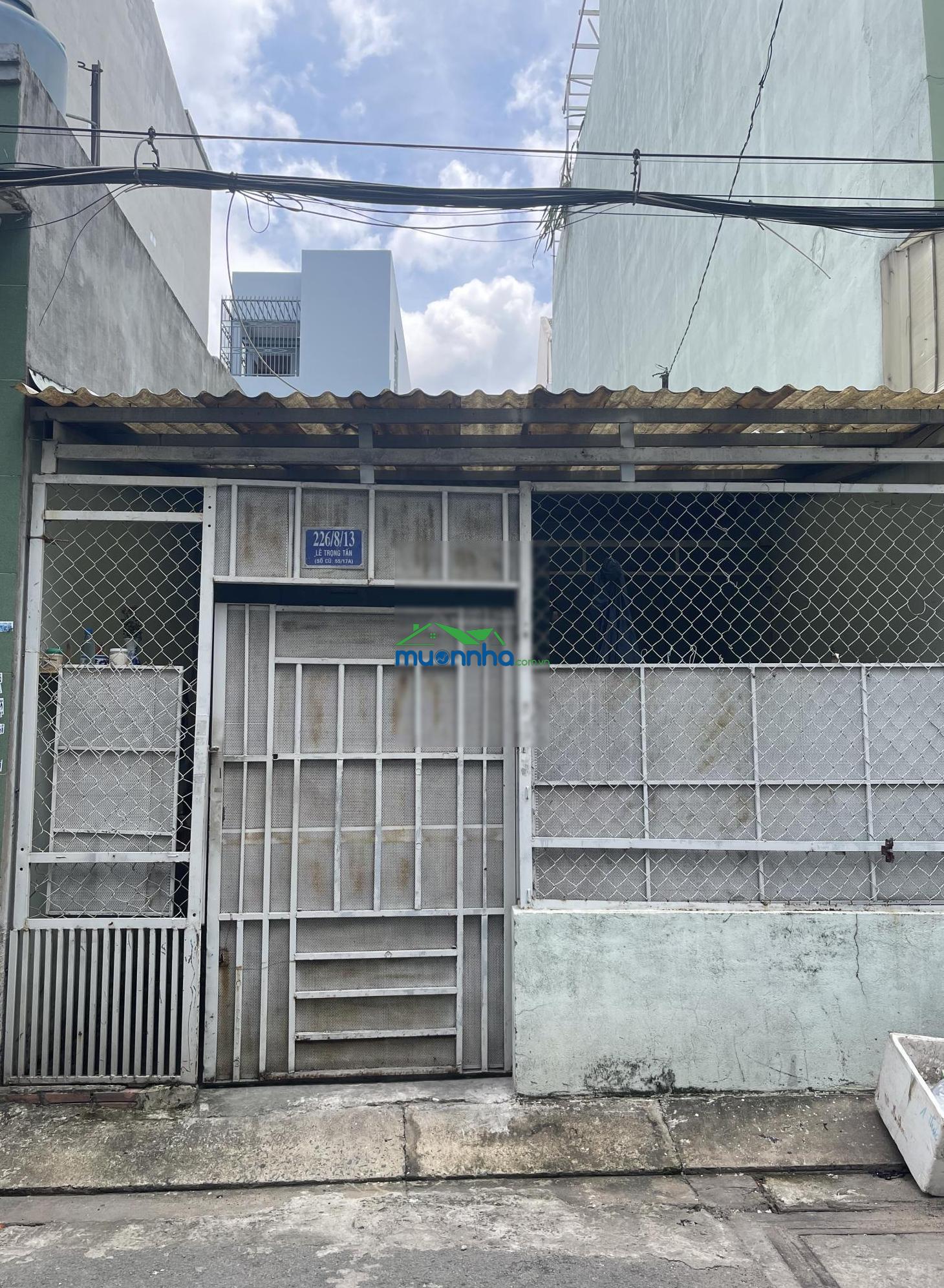 Bán nhà riêng chính chủ tại đường lê trọng tấn, phường tây thạnh, hcm