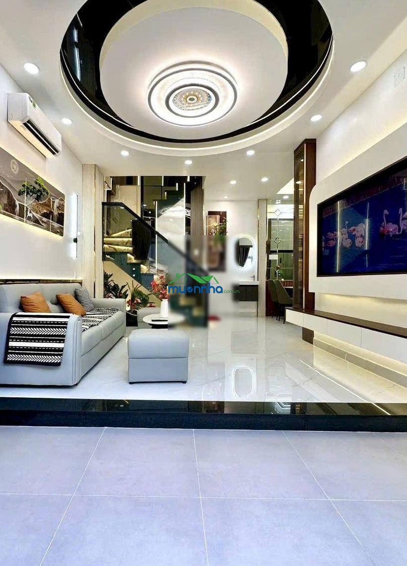 Bán nhà mới full nội thất 3pn 45m² - góc huỳnh tấn phát nguyễn thị thập quận 7 - chỉ 5tỷ950