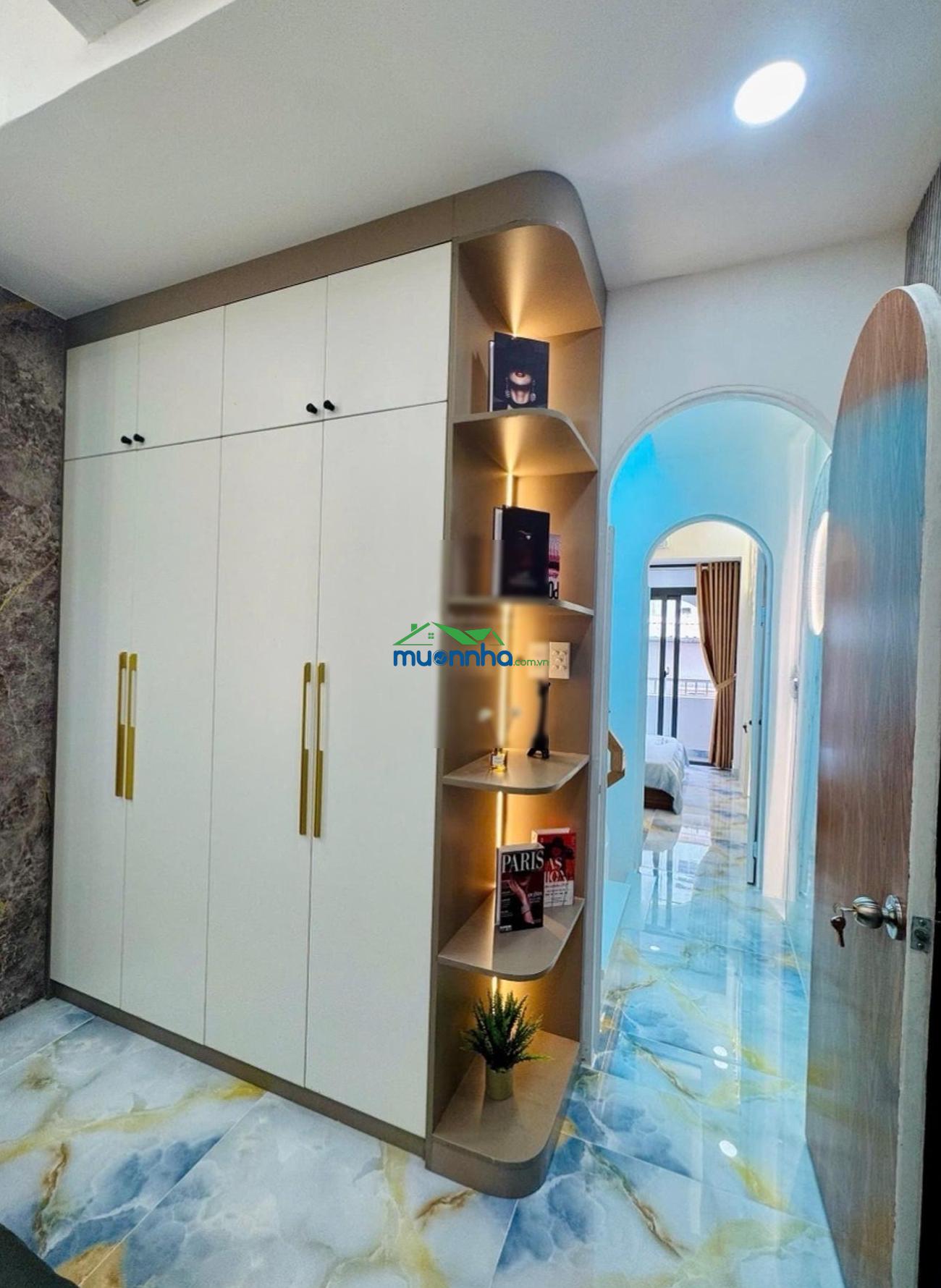 Ngay cầu chữ y - 30m2 - 2 tầng - hẻm thông - shr vuông - hoàn công - nhỉnh 5đ - 2