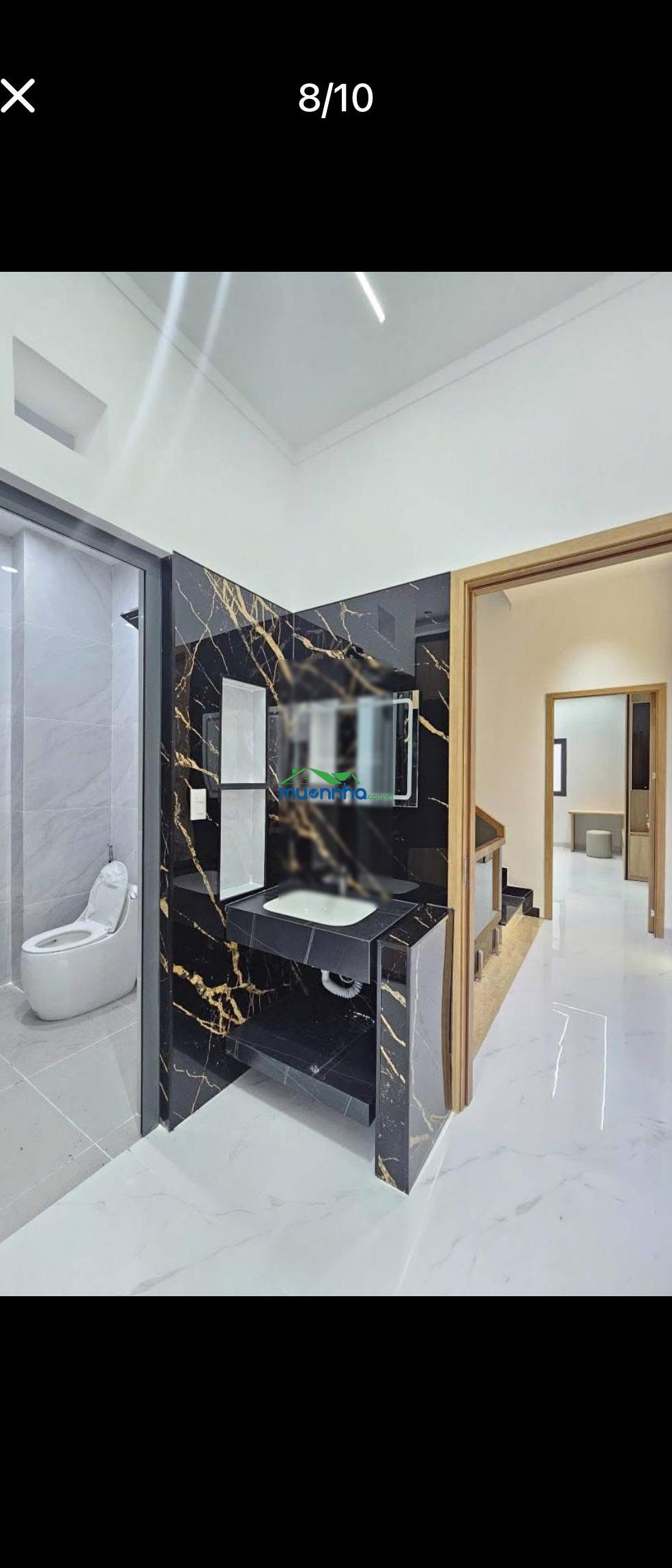 Chỉ 4tỷ130 có ngay nhà nguyễn phúc nguyên - quận 3, dt 77,5m, cho thuê 29triệu, gần bệnh viện mắt - 4