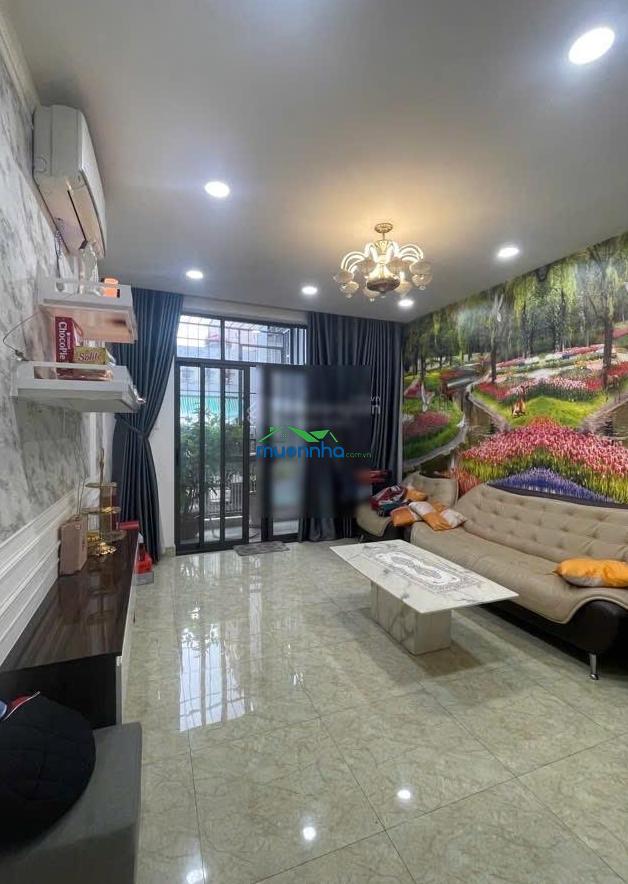Nhà trệt, lầu btct/ mt hẻm xe hơi ngủ nhà đường số lý phục man, gần vincom nam long trần trọng cung - 2