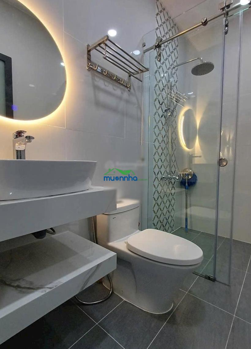 Tô hiệu tân phú nhà mới 3 tầng tặng full nội thất, 4 x 13.5m, hẻm nhựa 7m. - 2