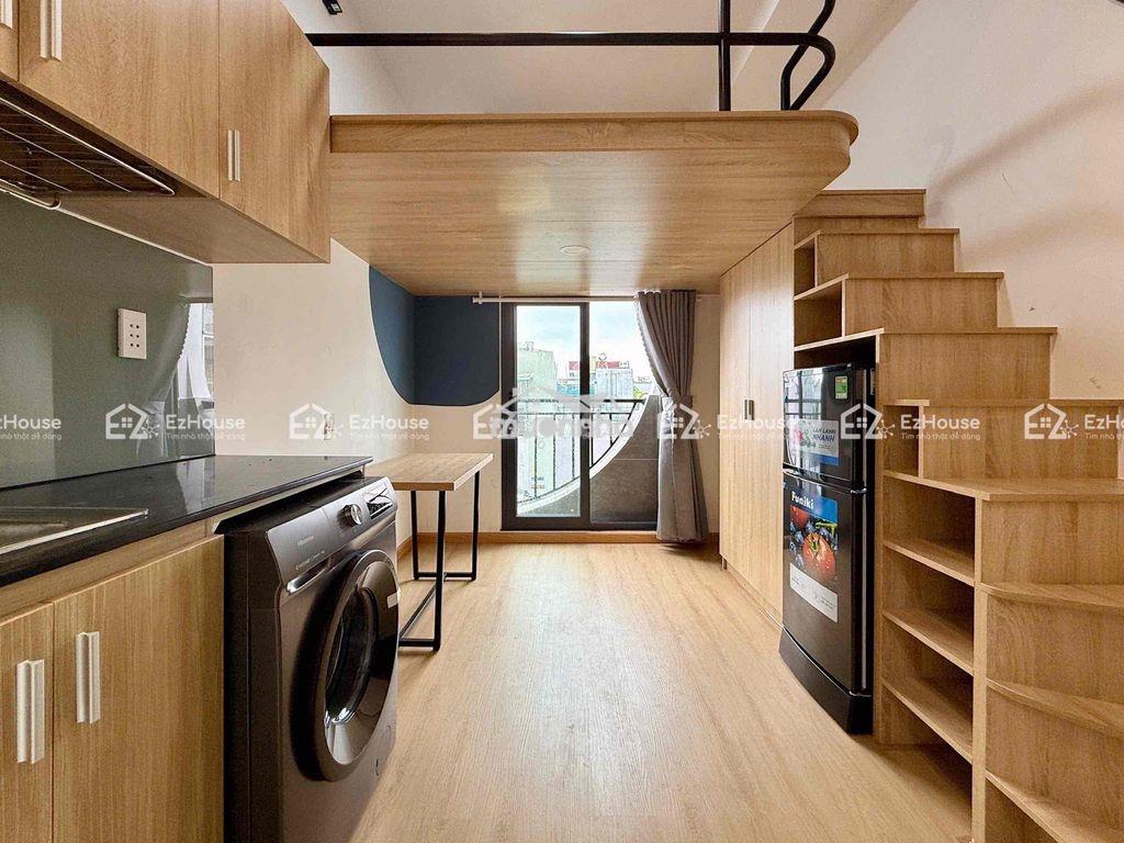 Cho thuê chdv rộng 25m2 full nội thất thuận tiện qua huit và vhu - 2