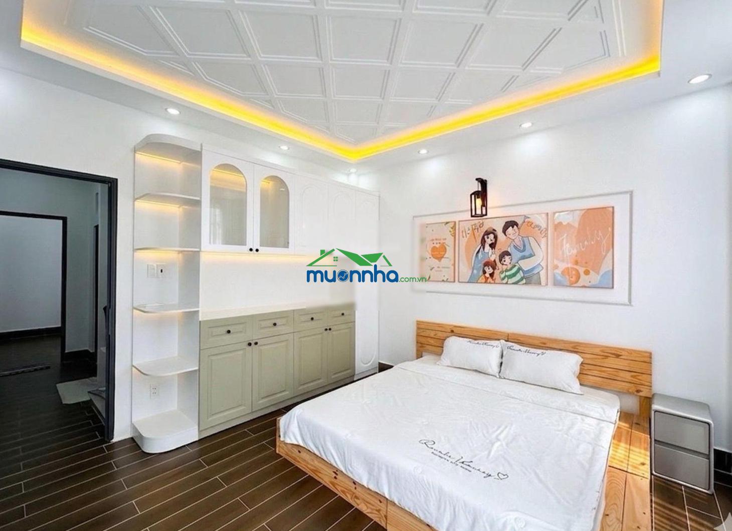 Bán nhà hẻm xe hơi - 4 tầng 4x13 - full nội thất - 5p sang pmh huỳnh tấn phát quận 7 - chỉ 6tỷ050tl - 2