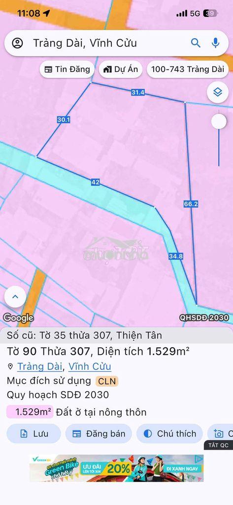 Bán đất chính chủ giá chỉ 450 triệu – đường xe hơi tới đất - 2