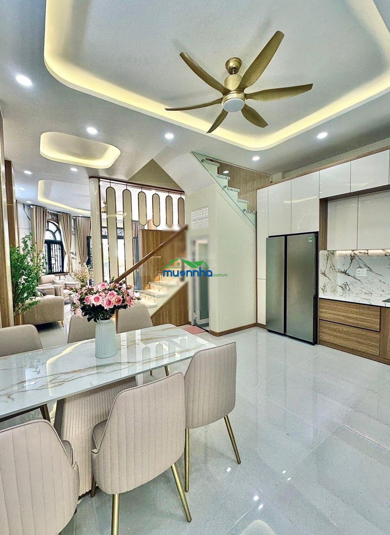 Bán nhà mới phan huy ích hxh 65m2x5 tầng ôtô ngủ nhà 8tỷ89 - 2