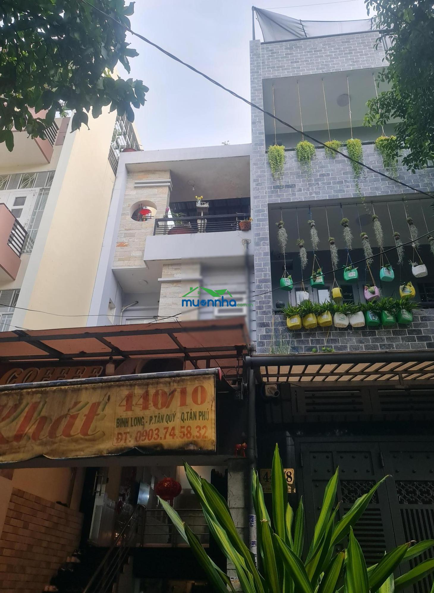 Nhà 1/ đường lê thúc hoạch dt 422 siêu phẩm tân phú - nhà 1/ lê thúc hoạch có hầm, để được 3 ô tô - 4