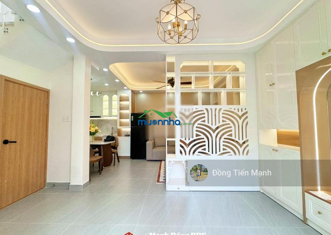 Nhà ngang 6m bề thế - phòng ngủ rộng - cách 50m ra mặt tiền - gần ubnd quận 7