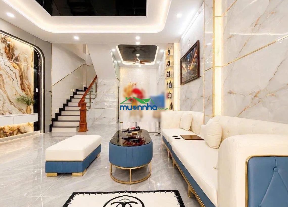 Quận tân phú dt ngang khủng gần 7m nhà mới full nội thất 5 tấm hẻm xe hơi giáp quận 11, 10, 6, 5 - 2