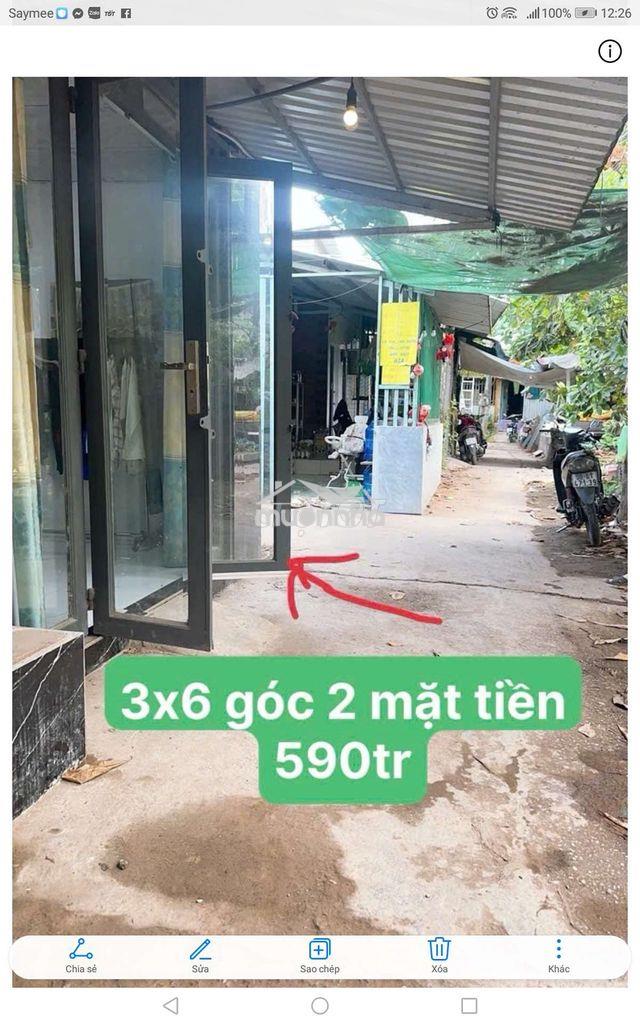 Bán nhà cấp 4 18m2 mới đẹp hẻm to c13 phạm hùng gần jdc trung sơn - 3