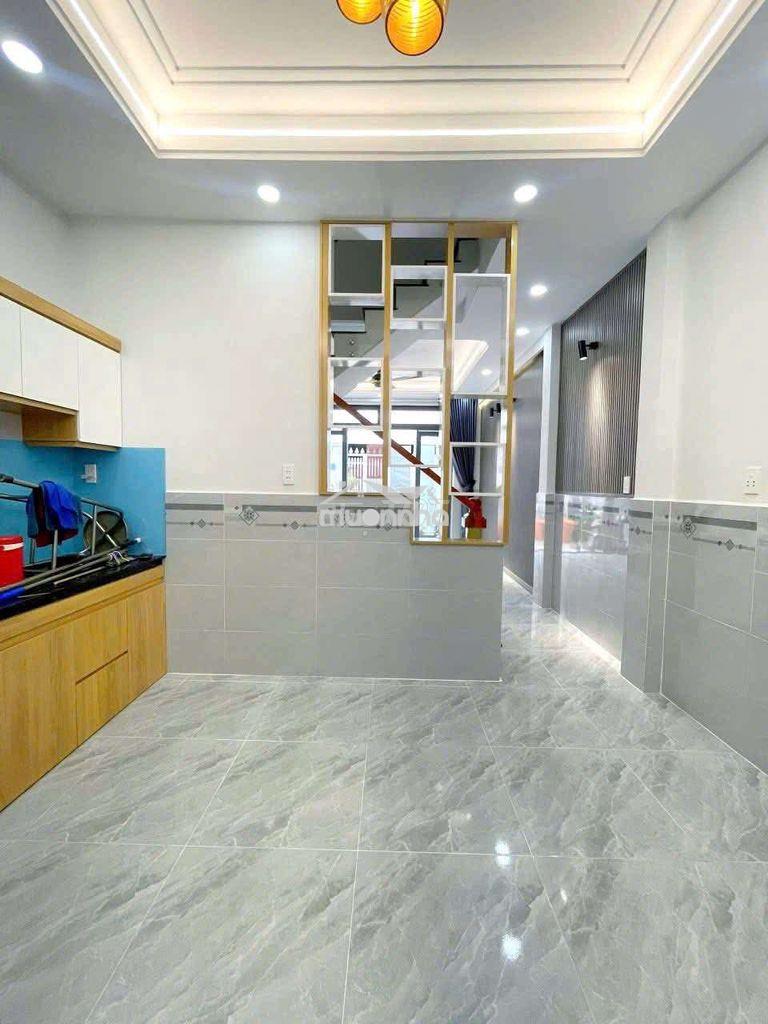 Nhà mới đẹp, hẻm rộng, ( 4x10) đúc 1 lầu, 2pn, 2wc, tân thới hiệp,q12  - 4