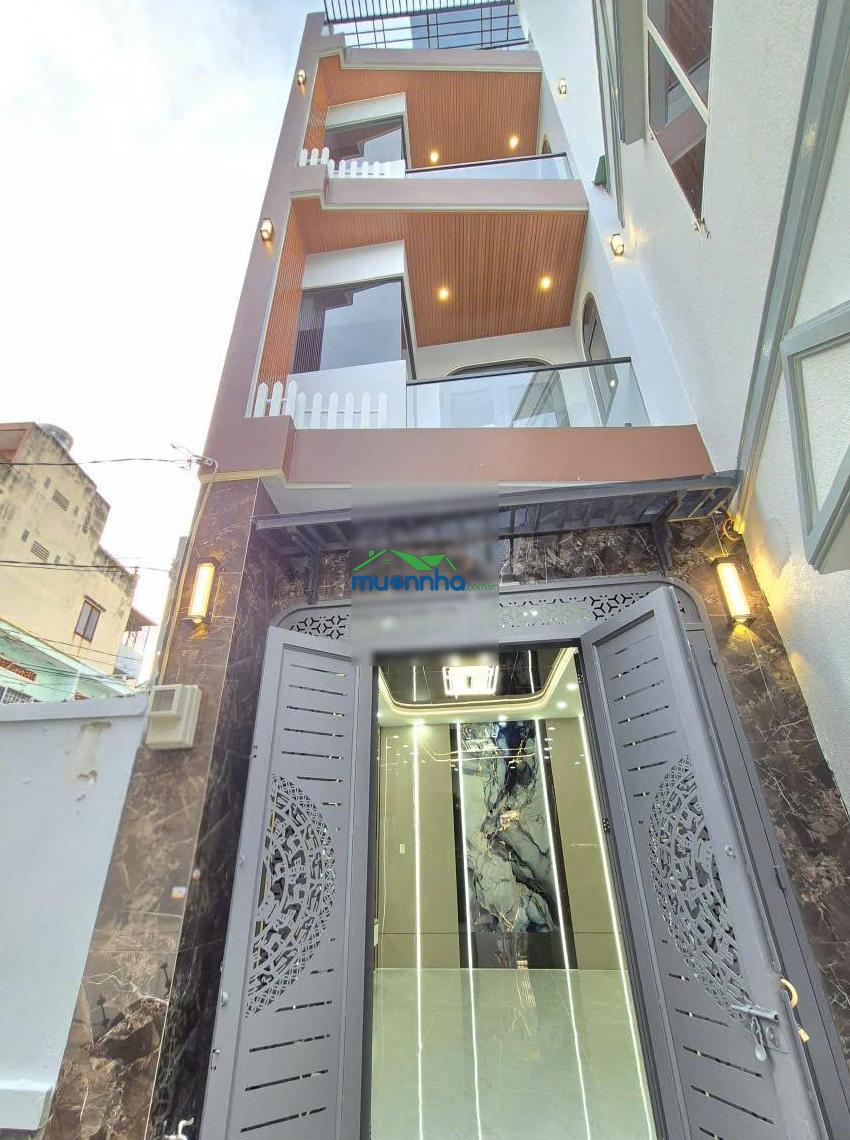 Hẻm ô tô, nhà đẹp, xây mới 4 tầng 4pn 40m2, giá 7,6 tỷ - 3