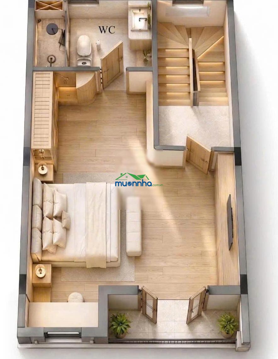 Vốn tự có 1 tỷ 241 - sở hữu ngay nhà phố 1 trệt 3 lầu khu ánh sáng - vinhomes sài gòn park - 4