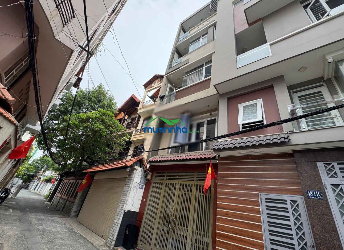 Khu sang - ít nhà bán! hxh 6m hồ biểu chánh, pn - 4x15m sẵn 5 tầng, chỉ 15,5 tỷ 0925 049 *** - 3