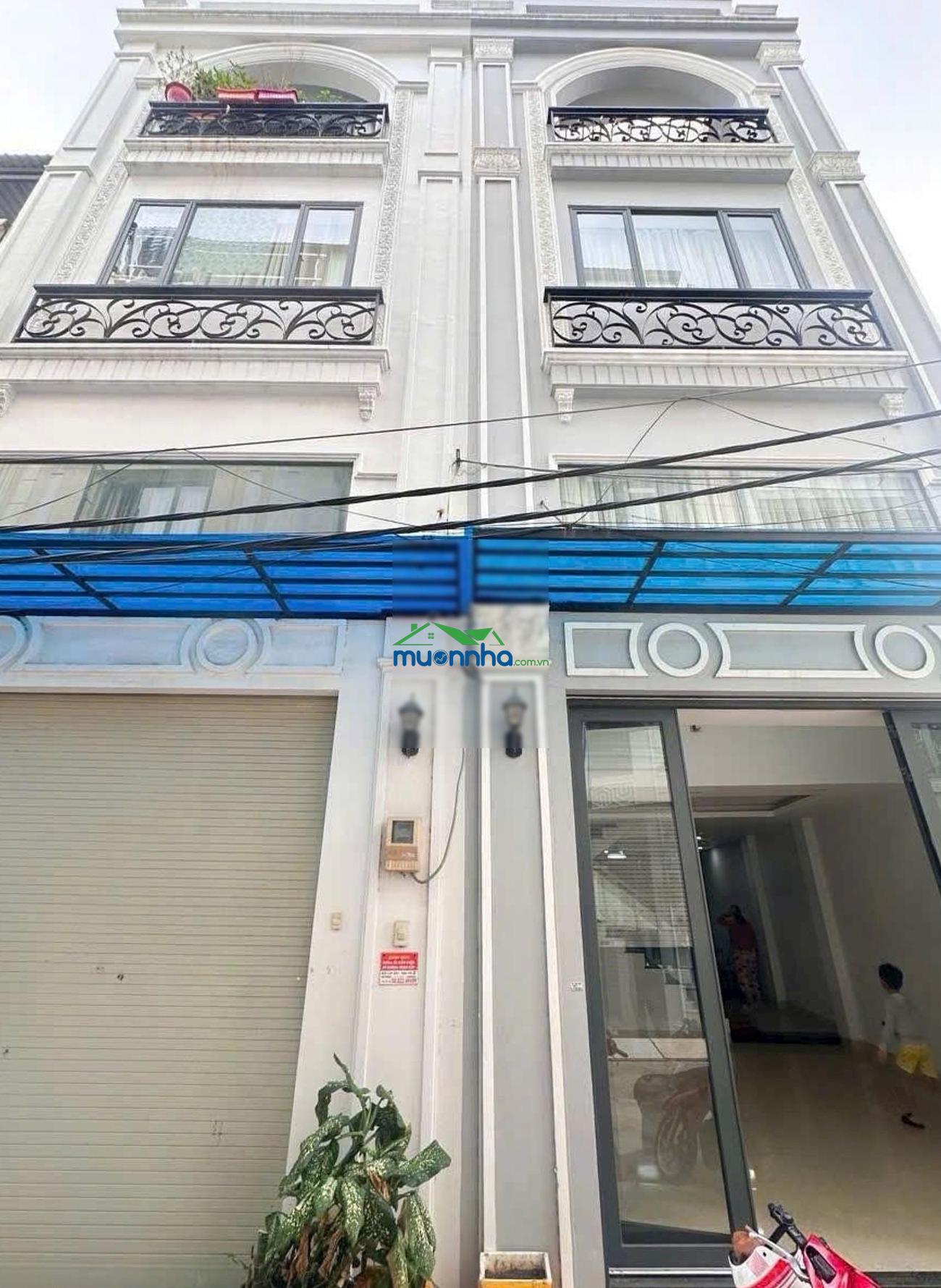 Nhà mới 4 tầng - hxh đỗ cửa - tân mỹ quận 7 - dt 4.5x12m full nội thất shr hoàn công - giá 7 tỷ hơn