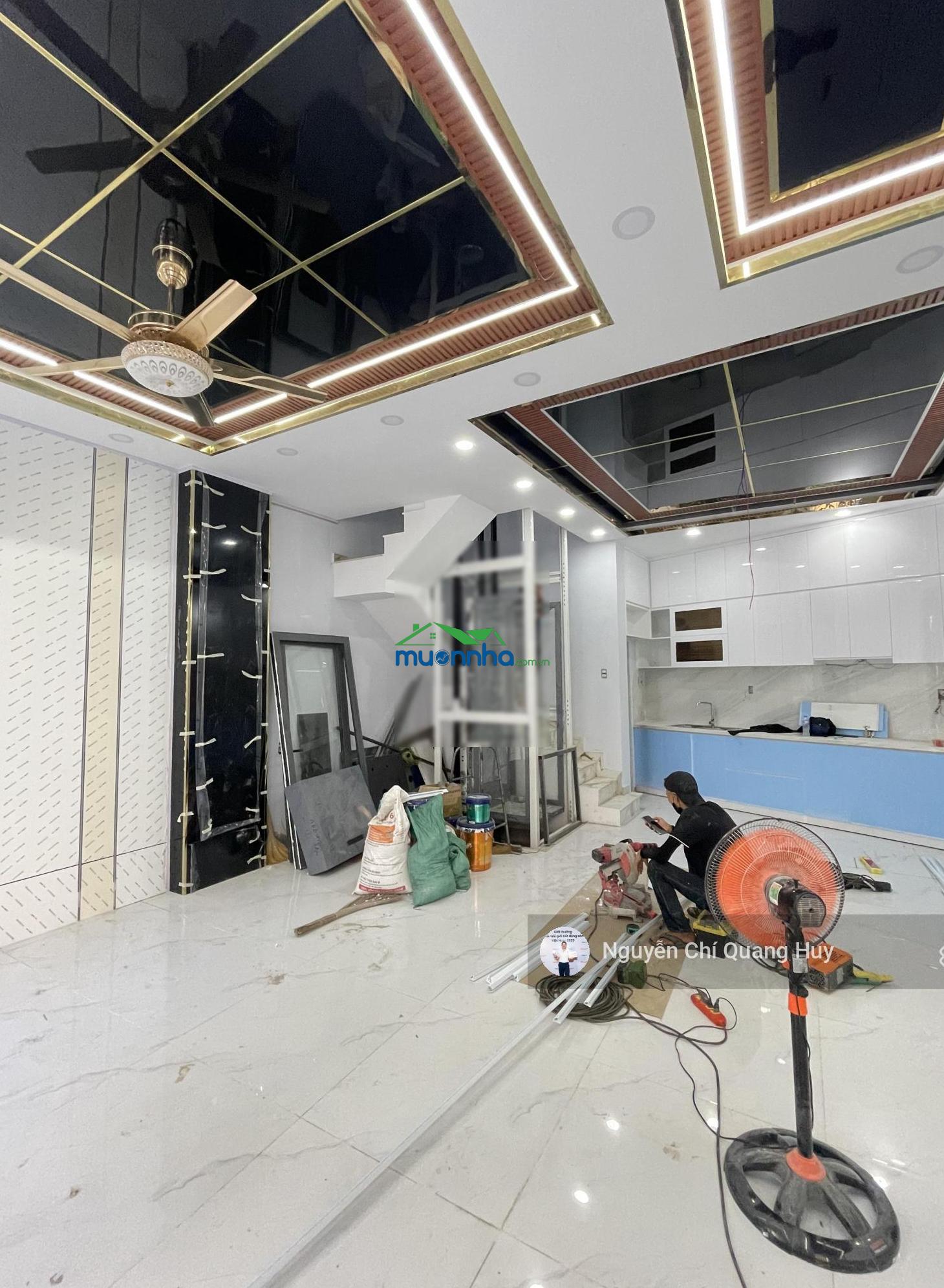 Nhà phố xây dựng mới có thang máy - đường rộng 8m nguyễn thị hương - 6m x 10m sổ hồng giá 8,2 tỷ - 4