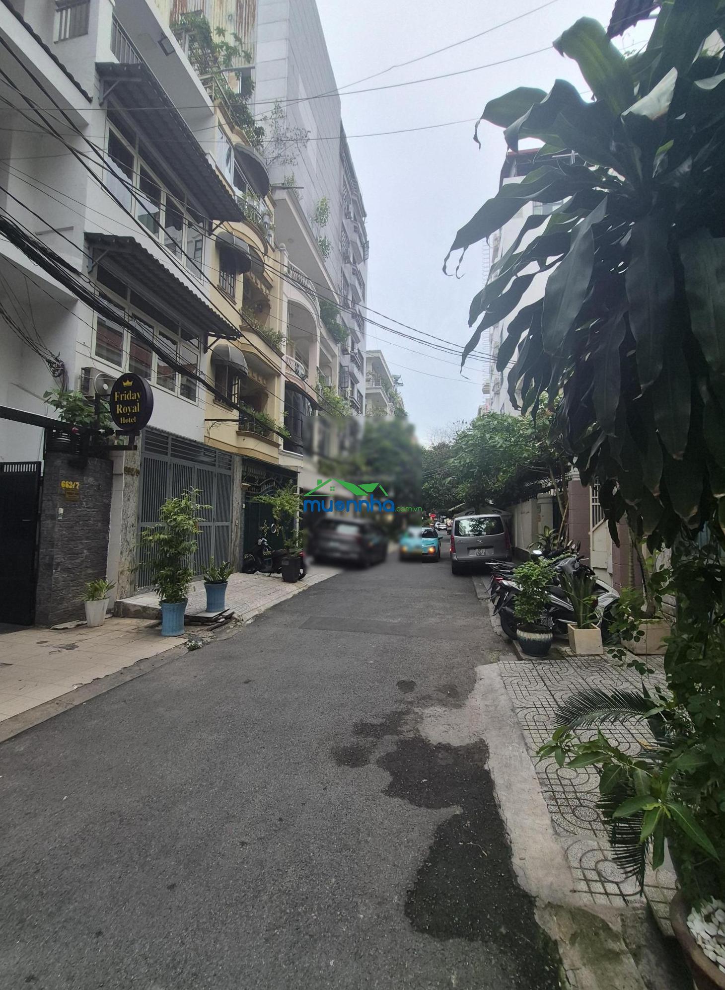 Bán nhà hxh 8m sư vạn hạnh p12 q10. dt: 8x15m kết cấu 1 trệt 4 lầu sân thượng giá chỉ 35 tỷ
