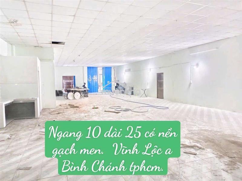 KHO CHO THUÊ 250M ĐƯỜNG VĨNH LỘC A BÌNH CHÁNH TPHCM .