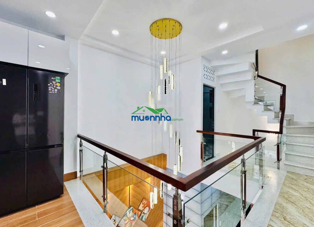 Chính chủ bán 2 tỷ 250. nhà 52m2 lê đức thọ, gò vấp. xây 1 trệt 3 lầu hẻm 5m, sổ sẵn, gần công viên - 4