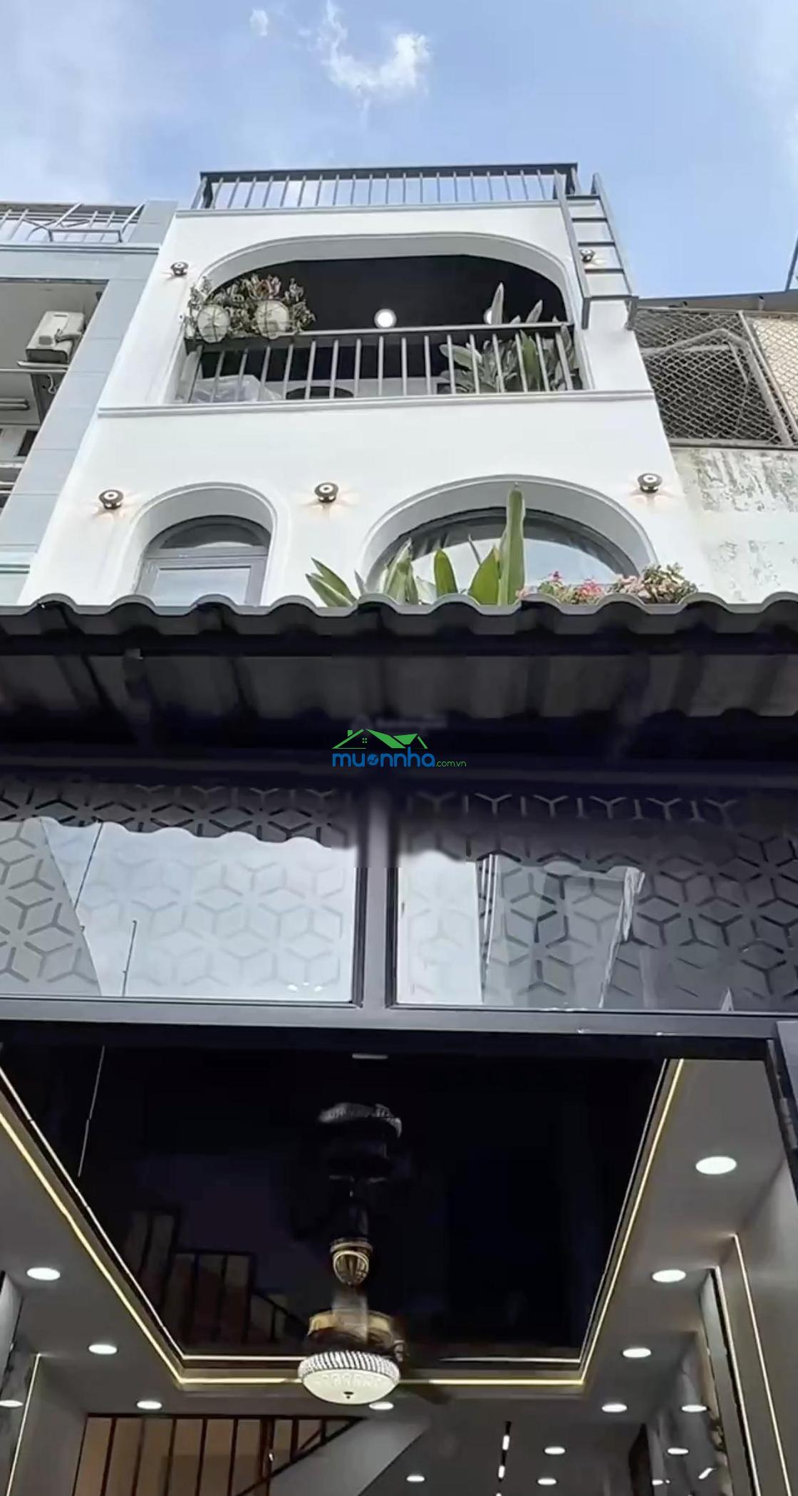 Bán nhà đẹp q6 | 3 tầng hxh hồng bàng, dtsd gần 100m² ngay vòng xoay phú lâm và nguyễn văn luông