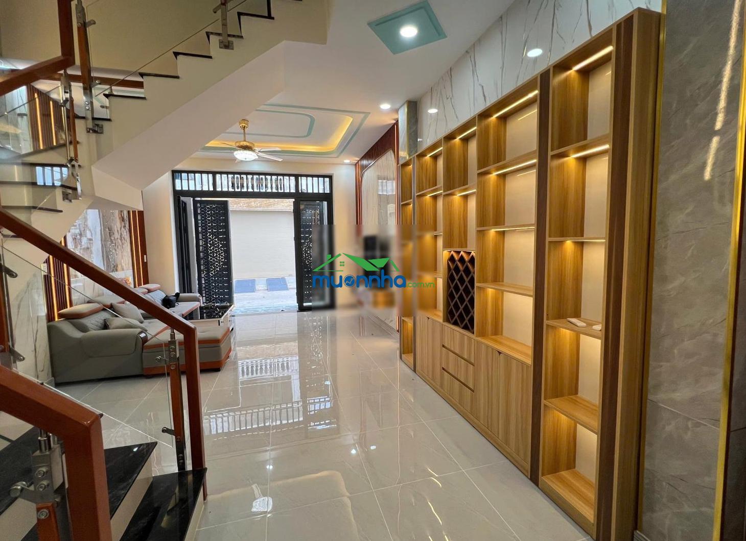 Nhà 4 tầng lầu mới 100%. full nội thất cao cấp. giá tốt ạh. đường ngô chí quốc. tam bình tp hcm. - 4