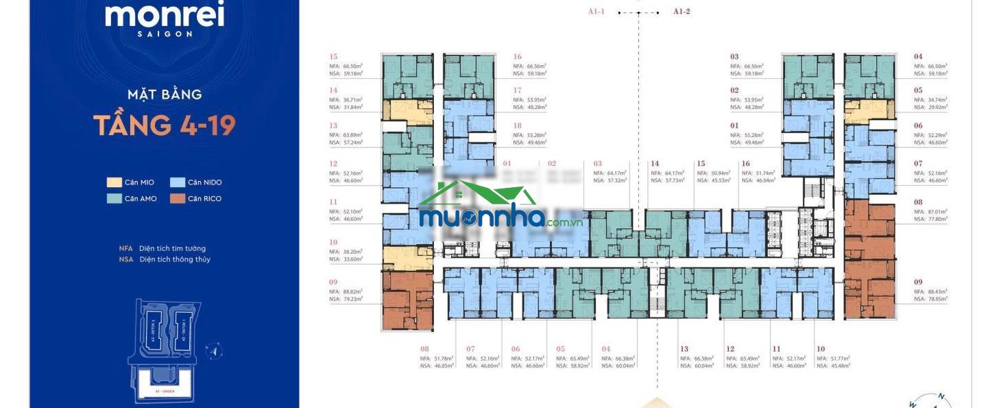 Mở bán căn studio chỉ 1,626 tỷ sở hữu căn hộ studio monrei saigon - thanh toán 15% nhận nhà