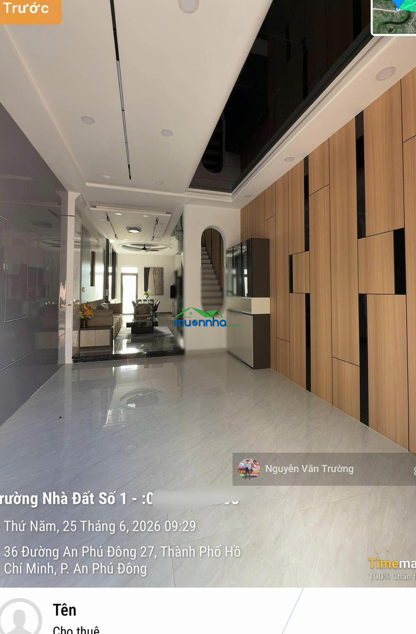 Bán nhà 3 lầu hẻm an phú đông 33 gần cầu vượt bình phước - 2