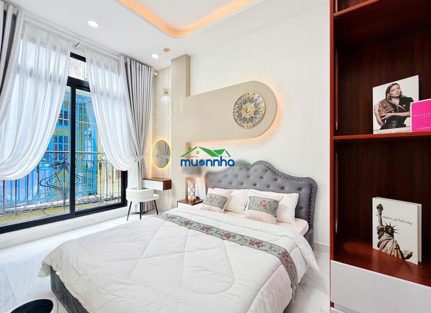 Hẻm thông cách mặt tiền phan xích long chỉ 30m, nhà đẹp 4 tầng đúc với 5 phòng ngủ, nở hậu tài lộc - 3