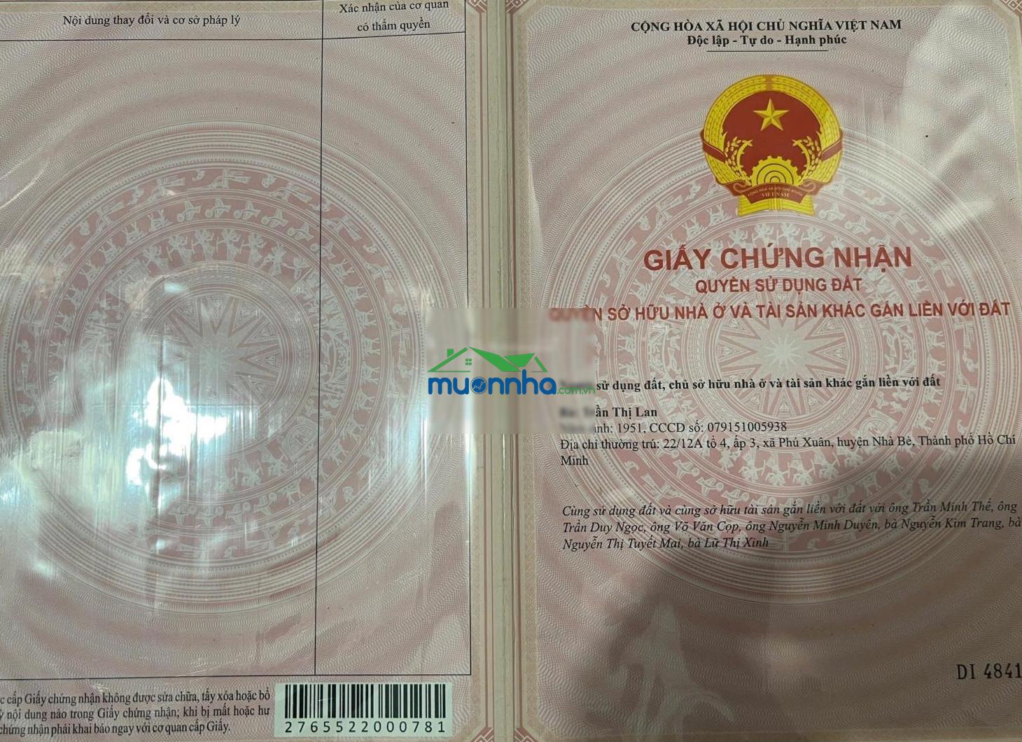 Bán nhà riêng 2 lầu 1 sân thượng 4pn giá chỉ 2,28 tỷ nhà dsh huỳnh tấn phát nhà bè