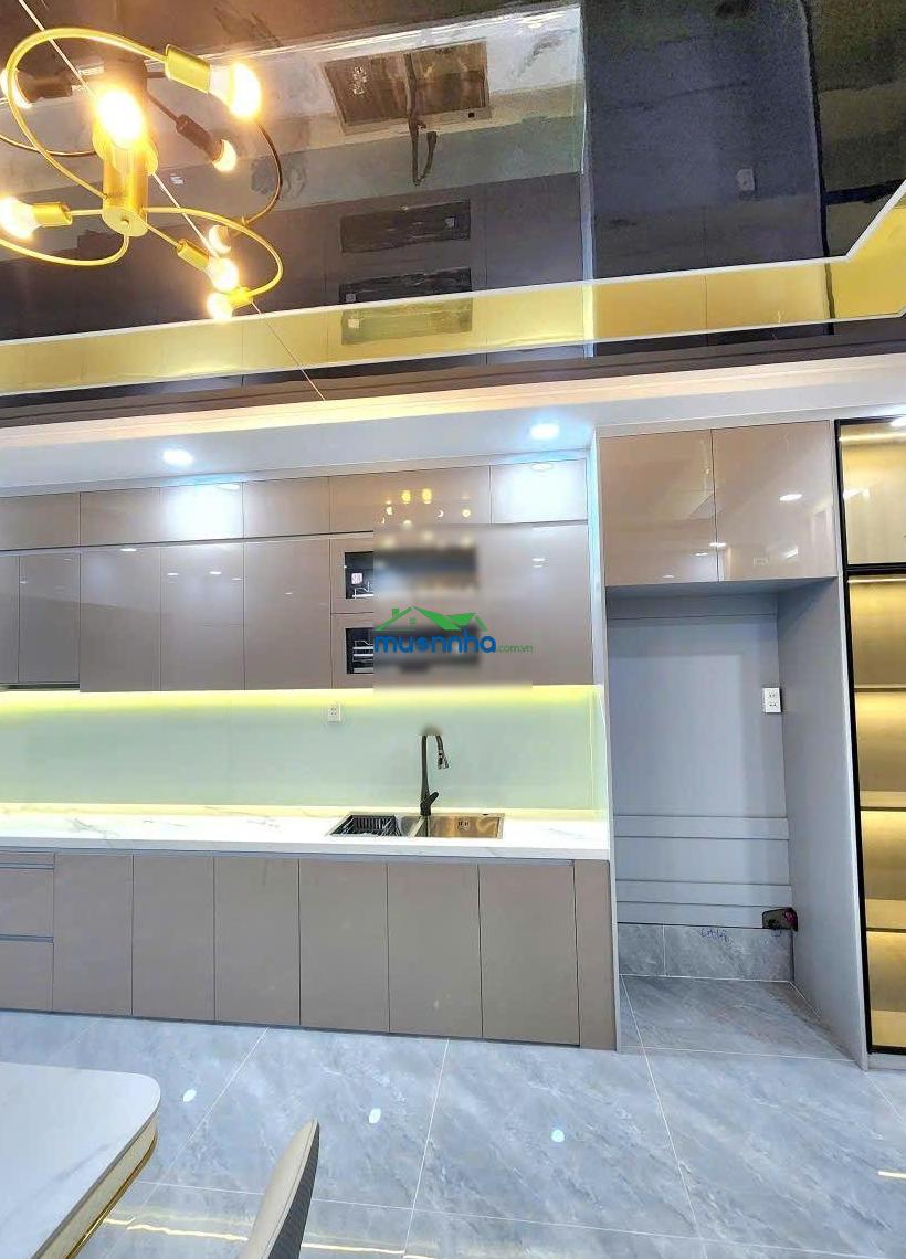 Nhà 5 tầng xây mới ken dtsd 300m kdc đồng bộ dt 60m hẻm xe tải thông full nội thất giá 7.6 tỷ - 4