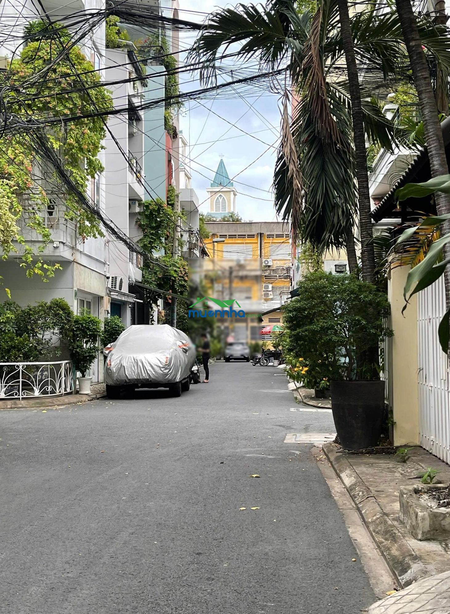 Bán nhà cư xá đồng tiến, đường thành thái quận 10, ô tô ngủ trong nhà, 78m2, 4 tầng, ngang 4 - 2