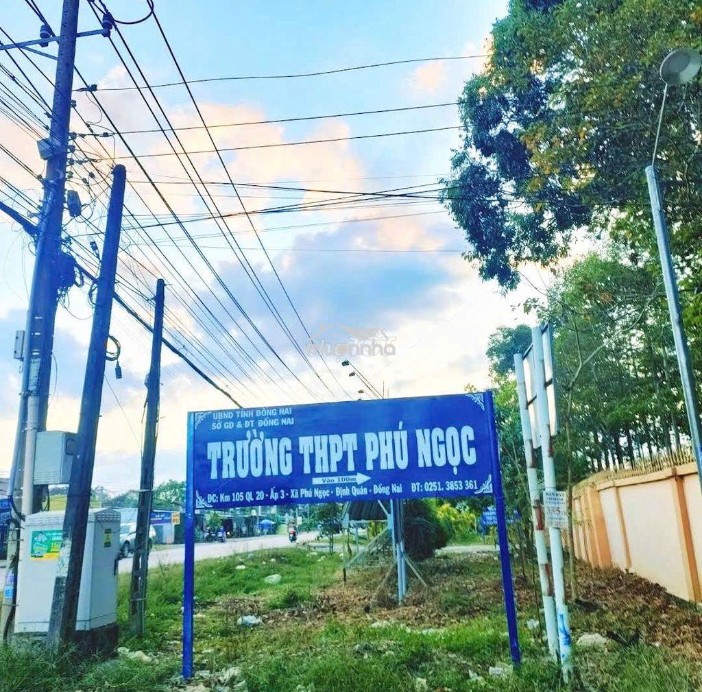 Bán đất mặt tiền đường nhựa ô tô, gần ql20 giá chỉ 3tr/m2 trung tâm xã - 3