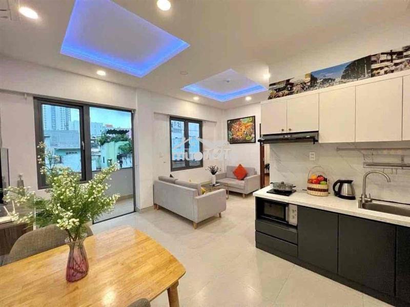 Chothuê 1pn bancol gần chù đại giác đ.nguyễn v.trỗi tiện đi q3,q1,q.bt