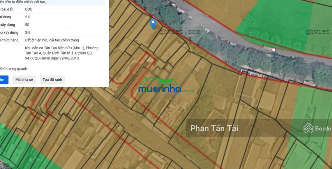 Bán nhà giá 3 tỷ đầu tư sinh lợi 56m2 đ. cầu kinh gần chợ bà hom tân tạo - tl ra mặt tiền đường 18m - 4