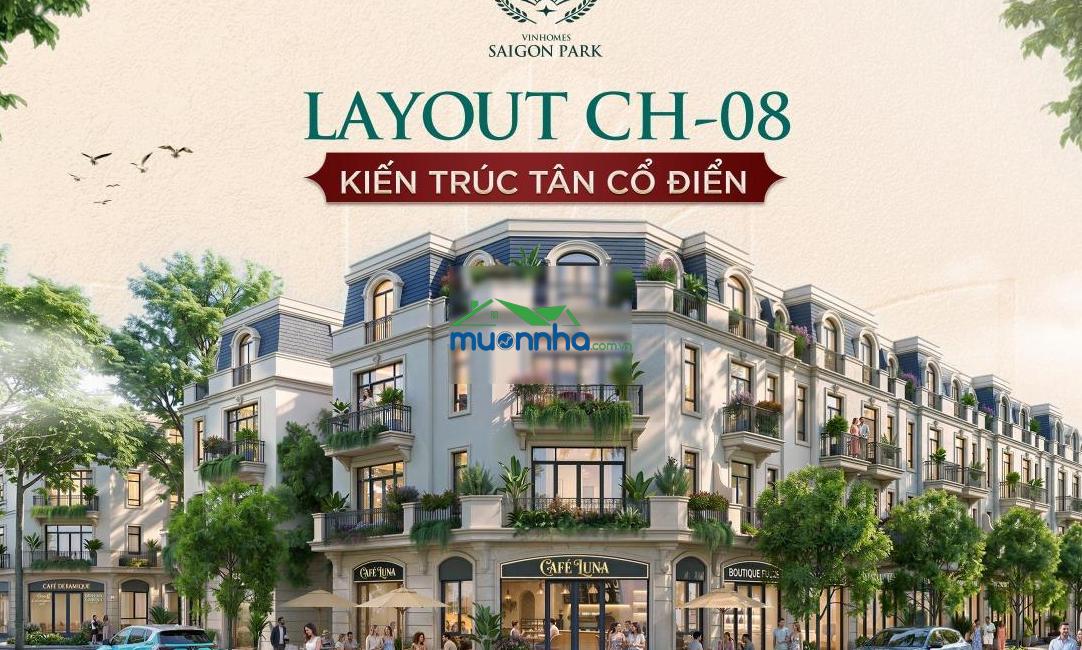 Căn sân vườn hiếm đường lớn ngay công viên, 227m2 xd, 4 tầng, ck 19%, hỗ trợ vay 70%, htls 5 năm - 2