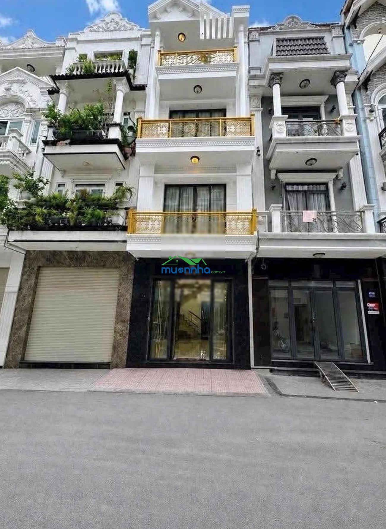 Nhà đẹp 4 tầng, xe hơi tránh, hoàng quốc việt, quận 7, ngang 4,5m, sát sân bóng ca, chỉ 10 tỷ nhé